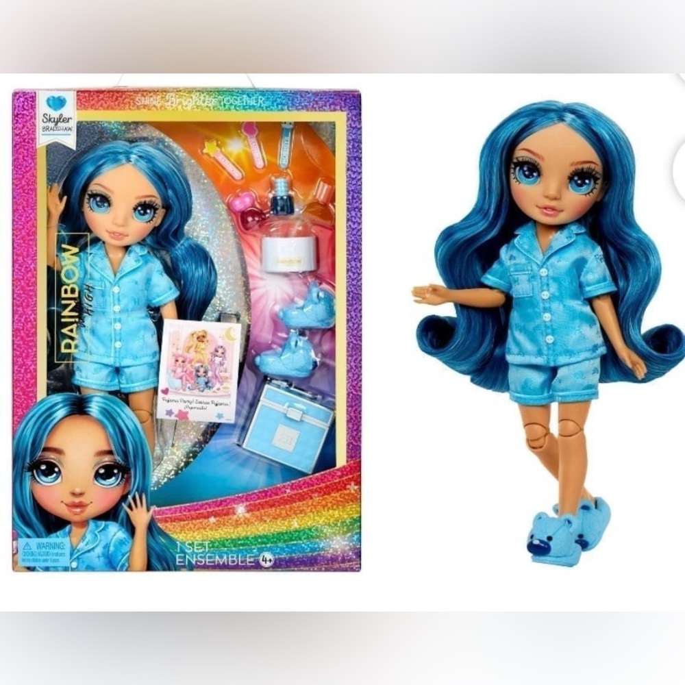 🎉 Doll Rainbow Junior High PJ Party (Blue)🎉